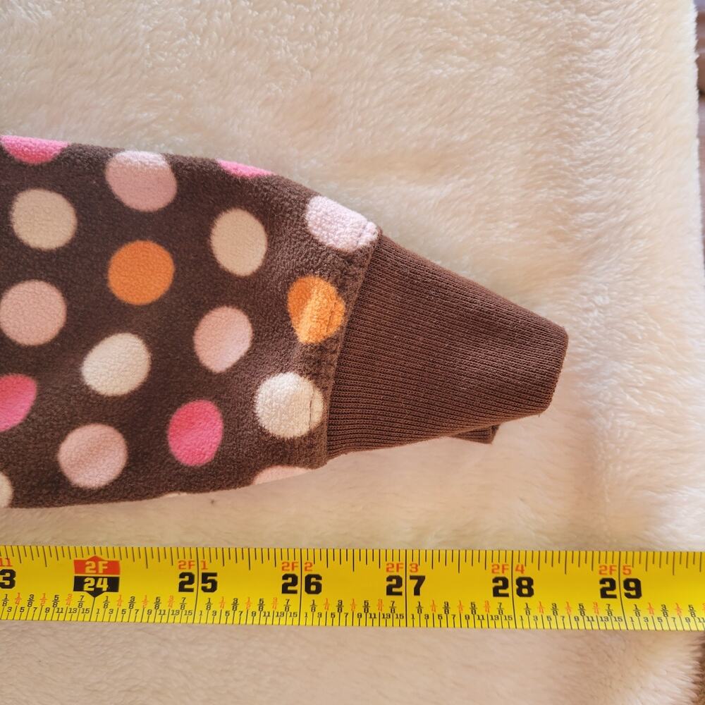 OLD NAVY Pajamas Baby Girls 2T Toddler Snug Fit Sleeper Footed Polka Dots - Picture 4 of 9